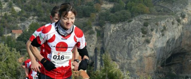 Beatriz Real en otra carrera conquense (Foto: black arthur)